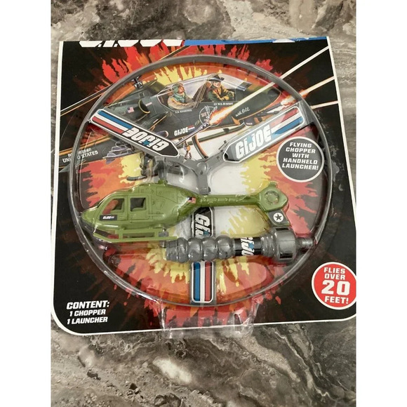 Néw sealed g I joe flying chopper with handheld launcher - Picture 1 of 2